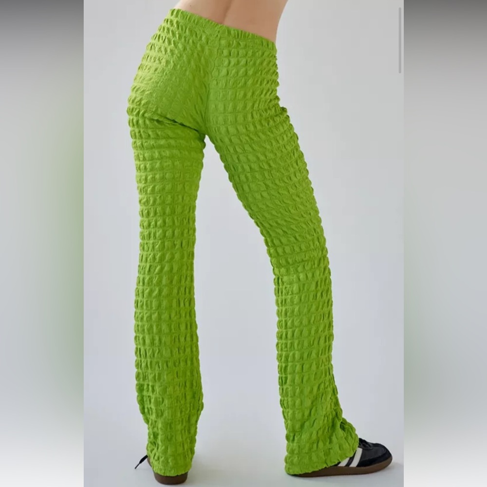 Urban outfitters knit bubble pants green NWT